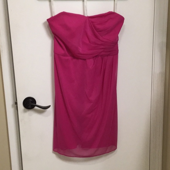 David's Bridal Dresses & Skirts - David’s Bridal Strapless Bridesmaid Dress